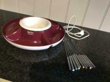 Chocoladefondue Tefal, Elektronische apparatuur, Ophalen of Verzenden, Zo goed als nieuw, Elektrisch, Fondueset