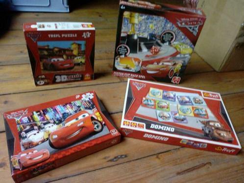 4 spellen en puzzels (waarvan 1 in 3D !!) Auto's voor 3-4 ja, Kinderen en Baby's, Speelgoed | Kinderpuzzels, Zo goed als nieuw