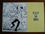 Carte postale Tintin 1991, Collections, Comme neuf, Tintin, Autres types, Enlèvement ou Envoi