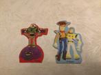 2 Toy story plaatjes 1995 Disney Woody, Buzz lightyear, Collections, Comme neuf, Enlèvement ou Envoi