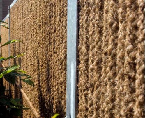 Kokosschermen : Decoratief, ecologisch en geluidsabsorberend, Tuin en Terras, Schuttingen, Nieuw, Overige materialen, Ophalen of Verzenden