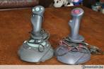 2 manette joystick DB boeder "vintage", Utilisé, Enlèvement ou Envoi