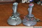 2 manette joystick DB boeder "vintage", Enlèvement ou Envoi, Utilisé