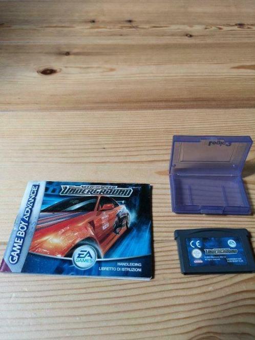 Need for speed underground - Gameboy Advance, Consoles de jeu & Jeux vidéo, Consoles de jeu | Nintendo Game Boy, Enlèvement ou Envoi