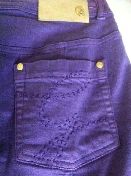 GIGUE rok in stretch/maat 36, Kleding | Dames, Rokken, Gedragen, Maat 36 (S), Paars, Ophalen