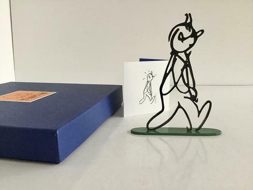 Statue Tintin Alfa art couleur vert numéroté 46223, Antiquités & Art, Curiosités & Brocante, Enlèvement ou Envoi