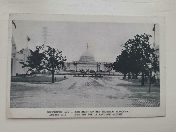 Antwerpen, 1930 - Engels paviljoen, Verzamelen, Postkaarten | België, Gelopen, Antwerpen, 1920 tot 1940, Ophalen of Verzenden