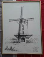 Ets Lede Oordegem Molen 236/1000 door Paul Boonaert, Antiek en Kunst, Ophalen of Verzenden