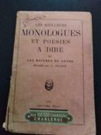 Les meilleurs monologues et poésies à dire, G. Jaladis, Enlèvement ou Envoi, Utilisé