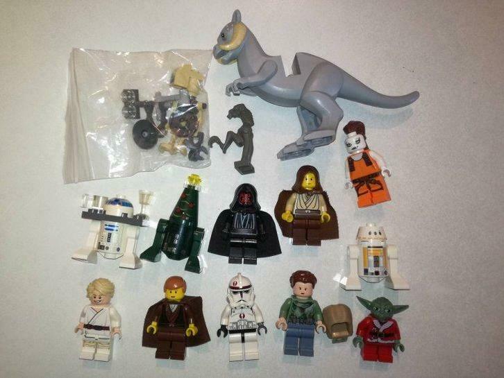 lego star wars minifiguren jedi, yoda, Leia, Luke Darth Maul, Kinderen en Baby's, Speelgoed | Duplo en Lego, Gebruikt, Lego, Ophalen of Verzenden