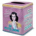 Handige blikken tissue box in metaal Natives-retro nieuw, Ophalen of Verzenden, Nieuw