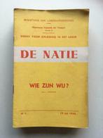 De Natie (tijdschrift Ministerie van Landsverdediging) 1945, 1940 tot 1960, Ophalen of Verzenden, Tijdschrift