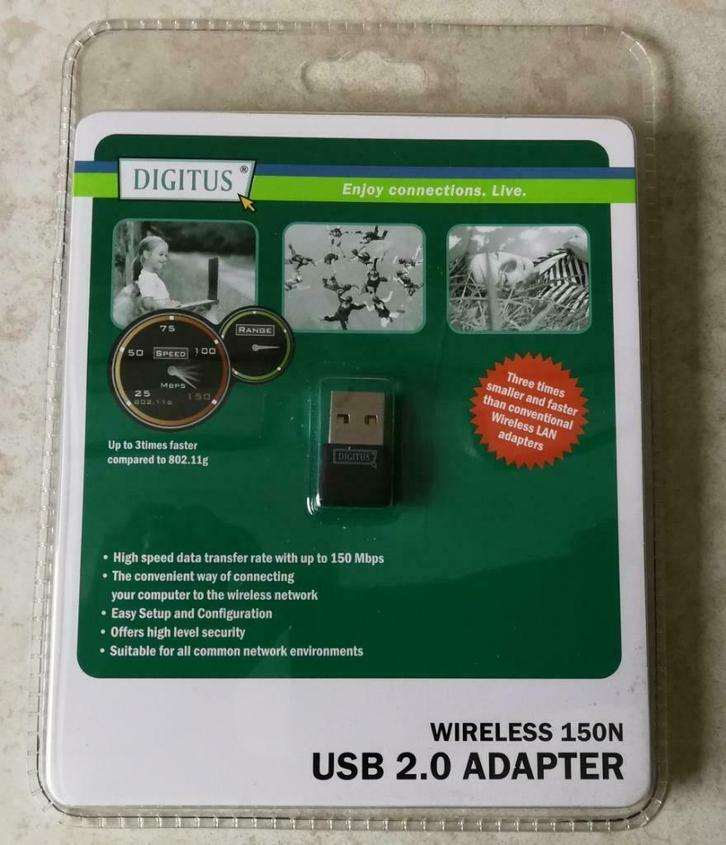 digitus wireless usb adapter, Informatique & Logiciels, Alimentations internes, Neuf, Enlèvement