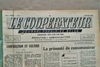 Le Coopérateur, Journal Populaire Belge - 1950 - Compleet, Gelezen, Krant, Ophalen of Verzenden