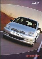 Toyota Yaris 2001 brochure, Livres, Comme neuf, Envoi, Toyota