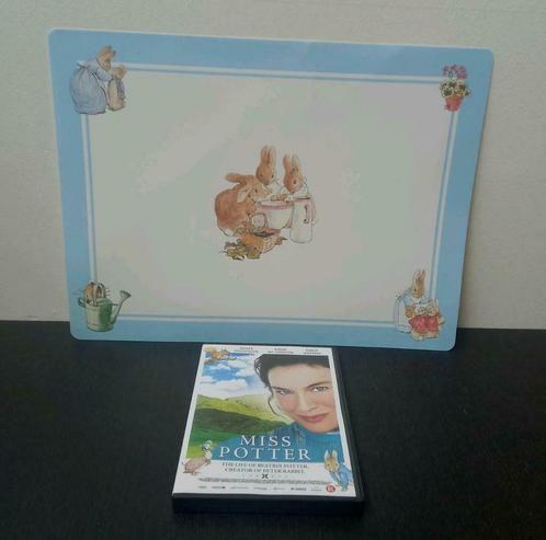 🐰 Beatrix Potter dvd + placemat, Cd's en Dvd's, Cd's | Kinderen en Jeugd, Ophalen of Verzenden