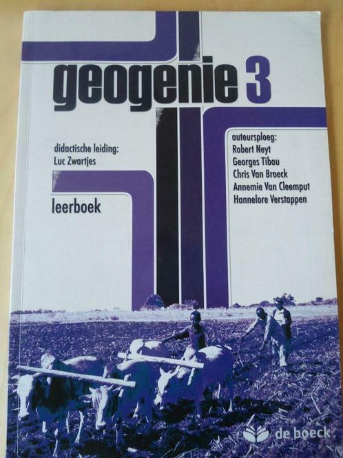 Geogenie 3, Boeken, Schoolboeken, Zo goed als nieuw, Aardrijkskunde, Ophalen