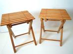 2 tables pliantes en bois, Enlèvement ou Envoi