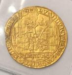 Gouden leeuw 1365-1370 Lodewijk van Male / Zeer zeldzaam !!!