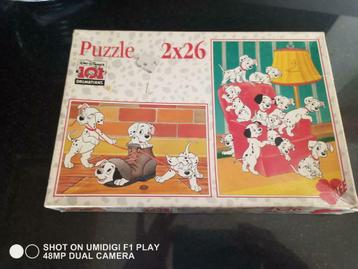 Puzzel 101 Dalmatiërs, Ophalen of Verzenden, 10 tot 50 stukjes, Gebruikt, 6 maanden tot 2 jaar