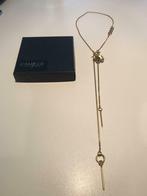 Collier long avec fleur de Camille Belgian Creation, Nieuw, Goud, Goud