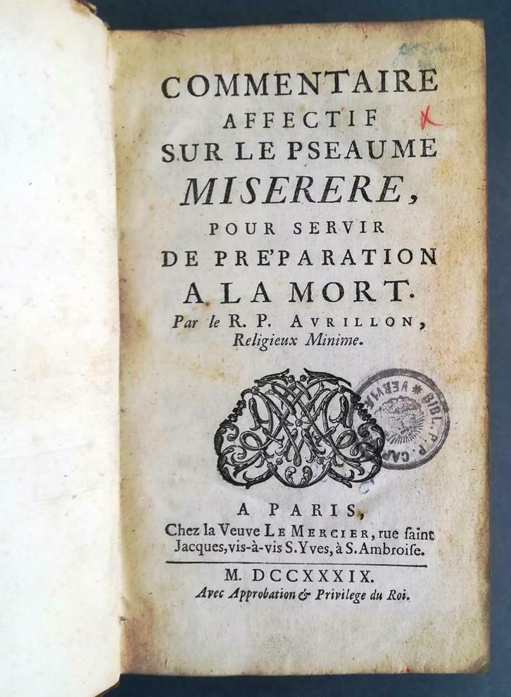 2 antieke boeken 1697 en 1739 ter voorbereiding dood sterven, Antiek en Kunst, Antiek | Boeken en Manuscripten, Ophalen of Verzenden