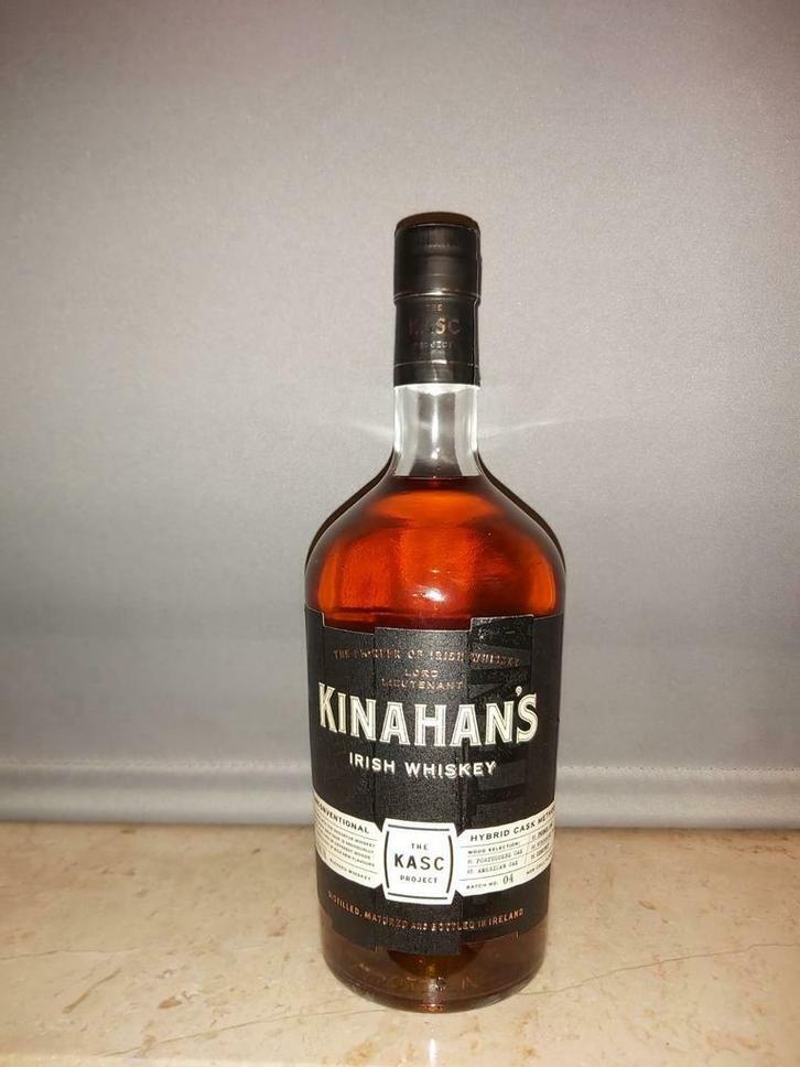 Kinahans Irish whisky KASC PROJECT batch 4, Verzamelen, Wijnen, Zo goed als nieuw, Overige typen, Overige gebieden, Vol, Ophalen of Verzenden