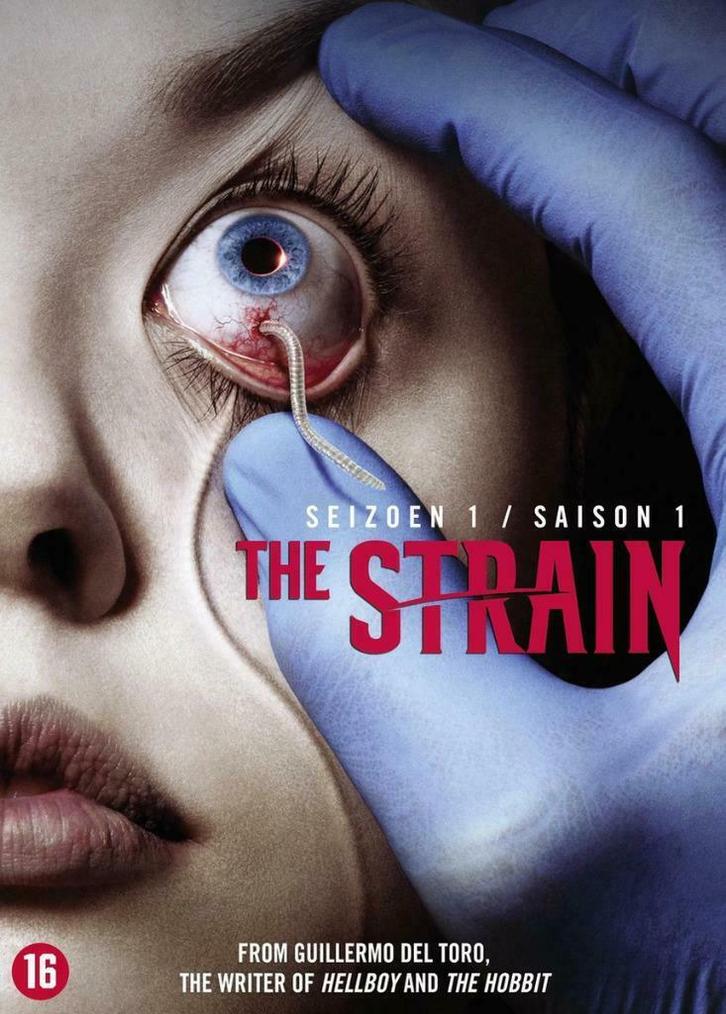 The Strain - Seizoen 1, Cd's en Dvd's, Dvd's | Horror, Zo goed als nieuw, Monsters, Boxset, Vanaf 16 jaar, Ophalen of Verzenden