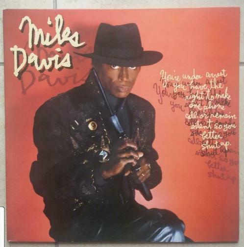 33T Miles Davis : 'you're under arrest', Cd's en Dvd's, Vinyl | Jazz en Blues, Ophalen of Verzenden