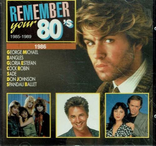 cd   /    Remember Your 80's - 1986, CD & DVD, CD | Autres CD, Enlèvement ou Envoi