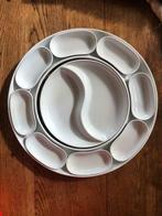 Snackbord met tapasschoteltjes, Ophalen, Gebruikt, Schaal of Schalen, Effen