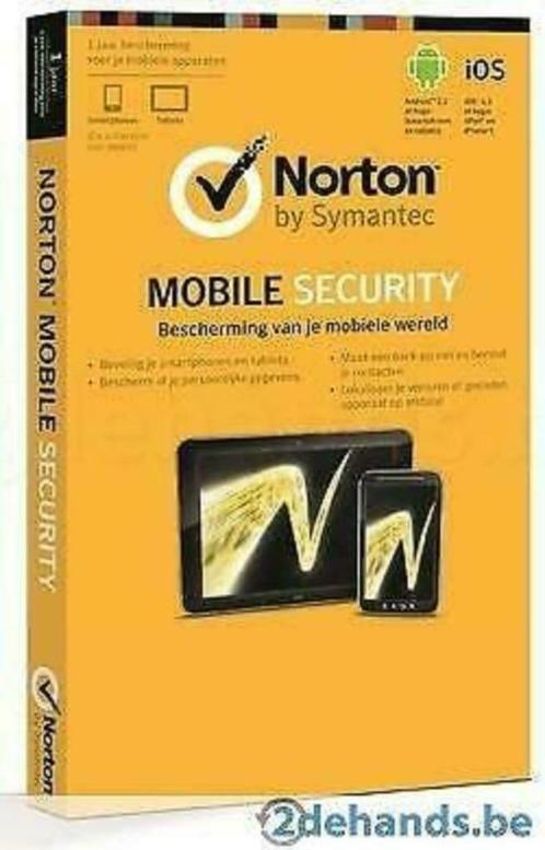 NORTON MOBILE SECURITY 1 JAAR, Télécoms, Téléphonie mobile | Software, Neuf, Enlèvement ou Envoi