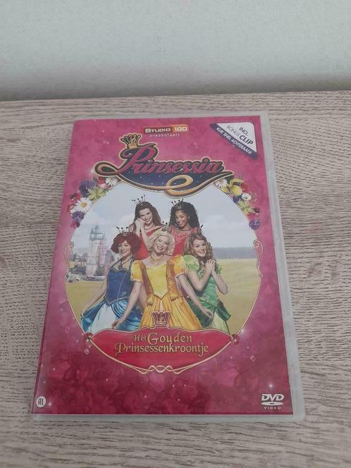 Dvd Prinsessia - Het gouden prinsessenkroontje, Cd's en Dvd's, Dvd's | Kinderen en Jeugd, Tv fictie, Ophalen of Verzenden