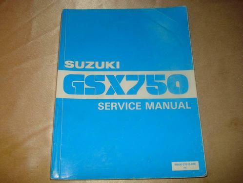 SUZUKI GSX750 Ancien Manuel de Service, Motos, Modes d'emploi & Notices d'utilisation, Suzuki, Enlèvement ou Envoi