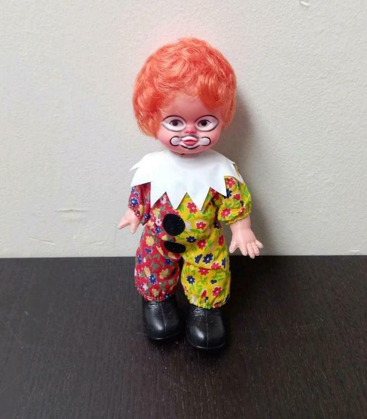 🧡 Vintage Clown popje 🤡, Verzamelen, Poppen, Ophalen of Verzenden