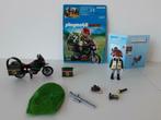 playmobil 5237: wetenschapper met moto, Ophalen of Verzenden, Gebruikt
