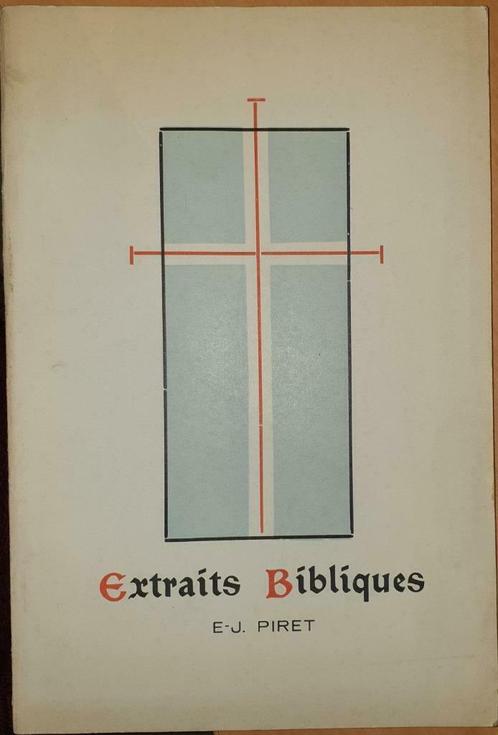Extraits bibliques, Boeken, Taal | Frans, Zo goed als nieuw, Non-fictie, Ophalen of Verzenden