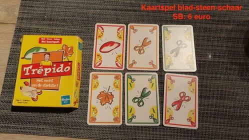Kaartspel blad-steen-schaar, Hobby & Loisirs créatifs, Jeux de société | Jeux de cartes, Utilisé, Enlèvement ou Envoi
