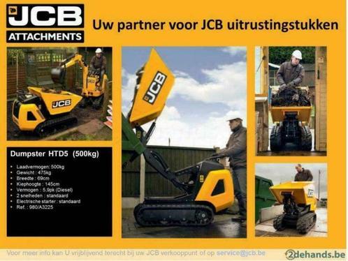 Benne sur chenilles JCB HTD5 500kg, Articles professionnels, Machines & Construction | Grues & Excavatrices, Dumper, Enlèvement ou Envoi