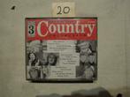 CD The greatest Coutry collection 3 CD 1995 folk world, CD & DVD, CD | Country & Western, Utilisé, Enlèvement ou Envoi
