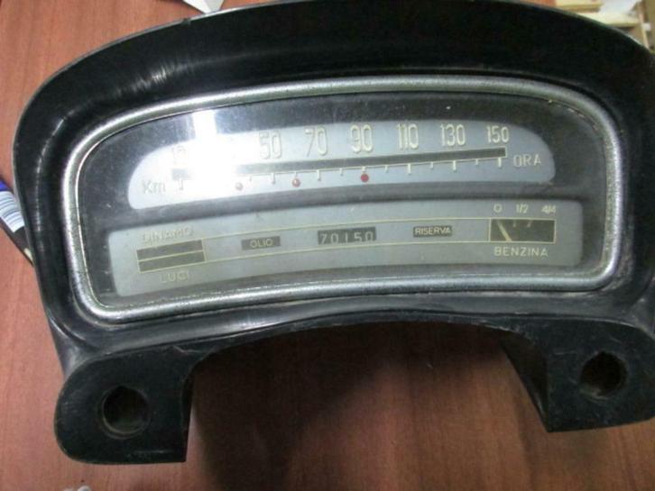 Compteur pour Fiat 1100 Tv, Autos : Pièces & Accessoires, Tableau de bord & Interrupteurs, Fiat, Pièces Oldtimer ou Ancêtre, Utilisé