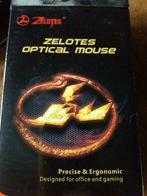 Zelotes 7200 dpi optische muis/Kantoor of gaming/USB/7 knopp, Zelotes, Comme neuf, Souris, Filaire
