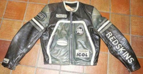 Blouson cuir redskins discount moto