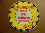 Bauknecht wedstrijd, sticker, 1976, Verzenden, Zo goed als nieuw, Overige typen