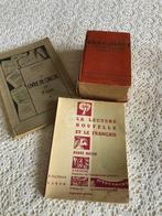 3 anciens livres d’école, Utilisé