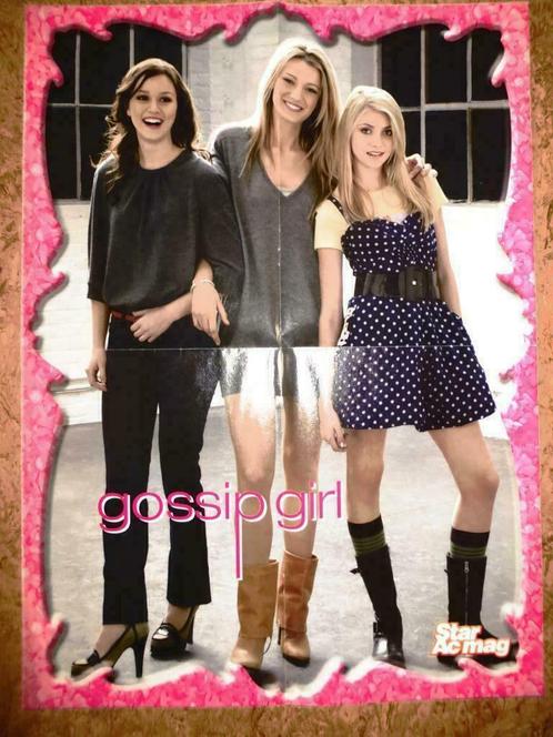 POSTER - GOSSIP GIRL (STAR AC MAG), Verzamelen, Posters, Nieuw, Film en Tv, Deurposter of groter, Rechthoekig Staand, Verzenden