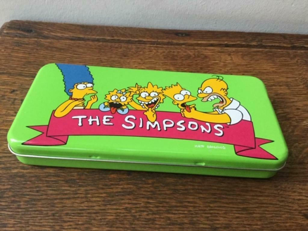 Boite métallique The Simpsons, Collections, Enlèvement, Utilisé