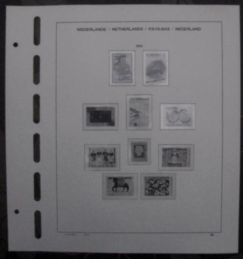 Schaubek pre-printed pagina's Nederland, Postzegels en Munten, Postzegels | Toebehoren, Ophalen of Verzenden
