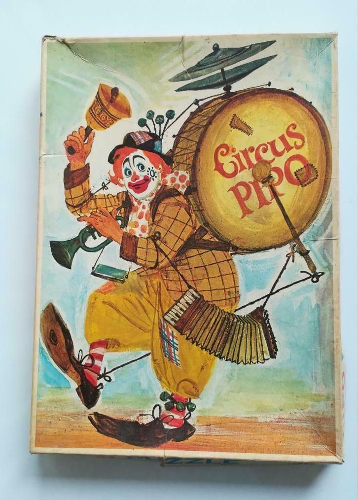 Pipo de Clown puzzel (80 st. / Linda Toys Nr. 86), Hobby en Vrije tijd, Denksport en Puzzels, Gebruikt, Legpuzzel, Minder dan 500 stukjes