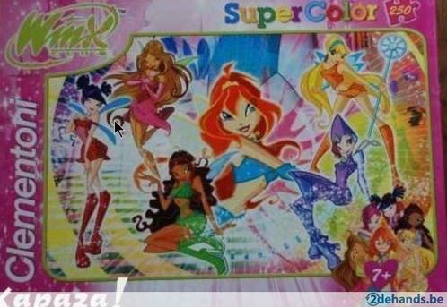 Winx puzzel van 250 stuk, Kinderen en Baby's, Speelgoed | Kinderpuzzels, Gebruikt, Ophalen of Verzenden
